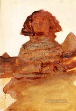 La Esfinge John Singer Sargent Pinturas al óleo